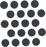 ERINGOGO 20Pcs Self Adhesive Rubber Guitar Pick Grips Durable Slip Holders for Better Control for Live Shows Performances Black Rubber Guitar Accessories