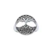 Tree of Life Ring 925 Sterling Silver Fine Symbolic Spiritual Jewelry Renewal