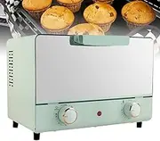 14L Mini Oven, Electric Multi Function Countertop Toaster, Air Fryer Oven, 2-Tier Smart Convection Oven, 0-230℃ Adjustable Temperature & 60 Min Timer, for Home, Office, Restaurant