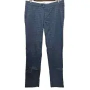 BRAX FELIX PLAID STRETCH COTTON FLAT FRONT PANTS NWT MEN'S SIZE 32X32