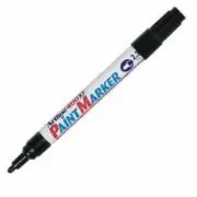 7 x Artline 400XF 140001 Paint Marker EK-400XF PERMANENT 2.3mm BULLET Black