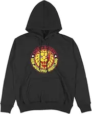 新日本プロレスリング(New Japan Pro-Wrestling) New Japan Pro Wrestling Lion Mark Pullover Hoodie 2024 Black