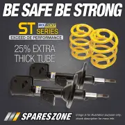 Front Webco Shock Absorbers Lowered King Springs for Subaru Liberty BM B14 12-14