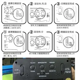 【東京 Ito】簡約大螢幕電子鬧鐘(日系 Alarm Clock LED 溫度計 數字鐘 光控聰明鐘 電子鐘 座枱鬧鐘)