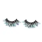 1 Pair Fake Eyelash Superposable Glitter Natural Makeup Individual Eyelash