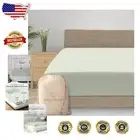 Soft & Breathable Extra Long Twin Fitted Sheet 16" Deep Pocket - Sage Green
