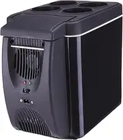 Silent Travel Car Cooler - Travel Fridge, Shockproof Energy-Efficient Fridge | Car Refrigerator 6l Freezer 12v Car Electric Portable Camping Tourist Cooler Cosmetic Makeup Storing Skincare Fridge