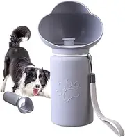 Dog Travel Water Bottle, Water Bottle for Dogs On The Go, Leak-Proof Dispenser High-Temperature Resistant Container for Outdoor Traveling Hiking Camping