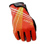 Riding Gloves Winter Mountain Bike Gloves Touch Screen Bike Gloves Red yellow line_XXL