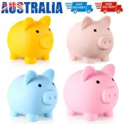Pig Piggy Bank Coin Openable Money Save Boxs Soft Toy Kids Gift Cash Box Large