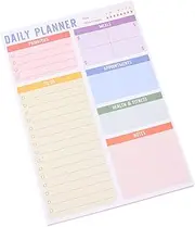 NAMOARLY Tearable Message Pads Multi Function Memo Notepads for Office Use Portable Daily Planner for Do Lists Reminders Notes Home Accessories