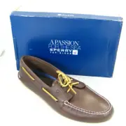 Sperry Mens Top Sider A/O Authentic Original 2 Eye Brown Boat Shoe Sz 16 M