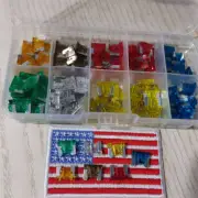 360PCS 5A-30A Assortment Low Profile Micro Mini Blade Fuse Set Kit Car Truck US