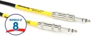 Pro Co BP-15 Excellines Balanced Patch Cable - 1/4-inch TRS Male to 1/4-inch TRS