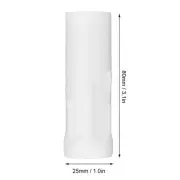 10pcs E14 Lamp Holder Casing Crystal Chandelier Tube White