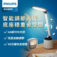 在飛比找momo購物網優惠-【Philips 飛利浦】66156 品達全光譜讀寫檯燈(P