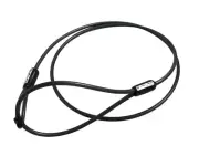 Sunlite Lock Sunlite Bike Leash Cable Only 3mm x 2.5' M-Bk