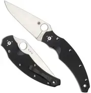 SPYDERCO NUMBERED Opus 3.75" Plain CPM S30V Blade Full Flat grind G-10 C218GP