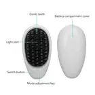 Electric Scalp Hair Scrubber Massager Brush Hair Regrowth Red Blue LED Vibra FFG