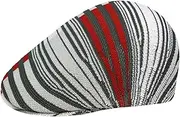 [Kangol] Digital Stripes 507 - Charcoal Stripe/L, Multicoloured, Large