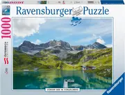 1000pc Ravensburger Zeurser See In Vorarlberg Childrens Jigsaw Puzzle Set Family