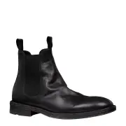 JACE BLACK LEATHER BOOTS
