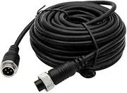 Rear View Camera Extension Cable with 4 Pin for All Reversing Systems and Cameras for 10 m Extension Cable
