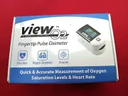 View O2 Finger Tip Pulse Oximeter SpO2 Oxygen Saturation Rate Heart Monitor