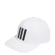 NEW Adidas Tour Hat 3 Stripe - White - OSFM
