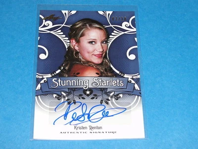 2014 Pop Century KRISTEN RENTON Blue Autograph Variant/10 Sons of Anarchy - Ima