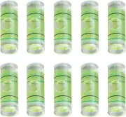 Small Cylindrical Bubble Spirit Level Vials 8×23mm/0.3×0.9 Inch PMMA 8×23mm