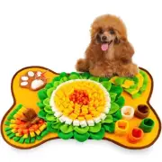 Snuffle Mat for Dogs Interactive Seek & Sniff Slow Feeder Training Aid for Pet