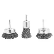PERFORMANCE TOOL 3 pc Rotary Wire Brush Set WIL1462