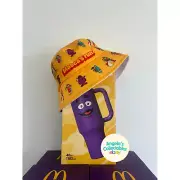 Grimace Tumbler Cup McDonalds + FREE HAT Hot Cold Australian Exclusive Promo