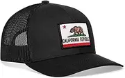 [HAKA] California Flag Hat – California Republic Trucker Hat Baseball Cap Snapback Hat