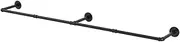 Artiss Clothes Rack Garment Rail Industrial Pipe Wall Mounted Floating Metal Rod