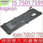 DELL V0GMT 0NCC3D TJDRR 4K1VM 電池 戴爾 G7 17 7700 VOSTRO 15 7500 INSPIRON 15 7501 7591