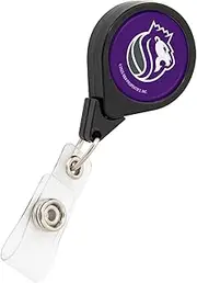 Desert Cactus Sacramento Kings Retractable Badge Holder NBA ID Reel with Ticket Clip for Lanyard, Work, School & Office Access (Design C)