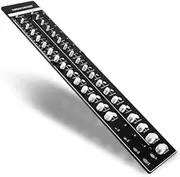 Nut and Bolt Thread Checker Set Carbon Steel Thread Identifier Gauge Standard and Metric Size Precise Screw Size and Thread Gauge Measuring Tool for Nuts Bolts Screws
