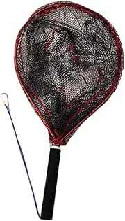 Perfeclan Fly Fishing Net Non Slip Aluminum Alloy Fast Drying Landing Net for Outdoor Sports Freshwater Lake