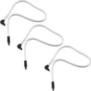 3pcs SATA III 6Gbit/s Right Angle Data Cable with Locking Latch for...
