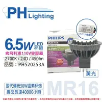 在飛比找樂天市場購物網優惠-PHILIPS飛利浦 LED 6.5W 2700K 12V 