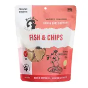Mimi & Munch Wheat Free Fish And Chips Dog Treat 180g