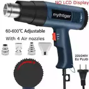 Heat Gun Professional Hot Air Gun Adjustable Temperature for Paint Shrink Tools