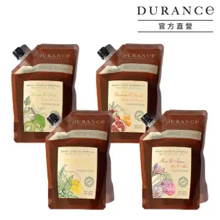 【DURANCE 朵昂思】精油馬賽液態皂補充瓶 500ml 公司貨(多款可選-馬鞭草奇異/玫瑰番/檸檬薄/青檸/薰衣)