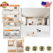 Ultimate 200" Extra Wide Retractable Baby & Dog Gate - 41" Tall Safety Solution