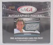 2010 Sage Autographed Football Hobby Box