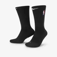 在飛比找momo購物網優惠-【NIKE 耐吉】襪子_中性_黑色_NBA U NK ELI