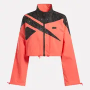 Reebok X Angel Reese Women's Vector Track Jacket Sunset Coral
