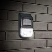 5M Sensitive Motion Sensor 70 Lumen Solar LED Security/Entertaining Light Black